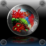 3 EVRO AVSTRIJA 2023 (MARINE LIFE - Stony Coral) UNC